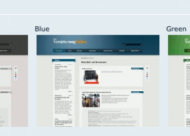 Spotlight - Ein neues Layout für ihre Homepage
